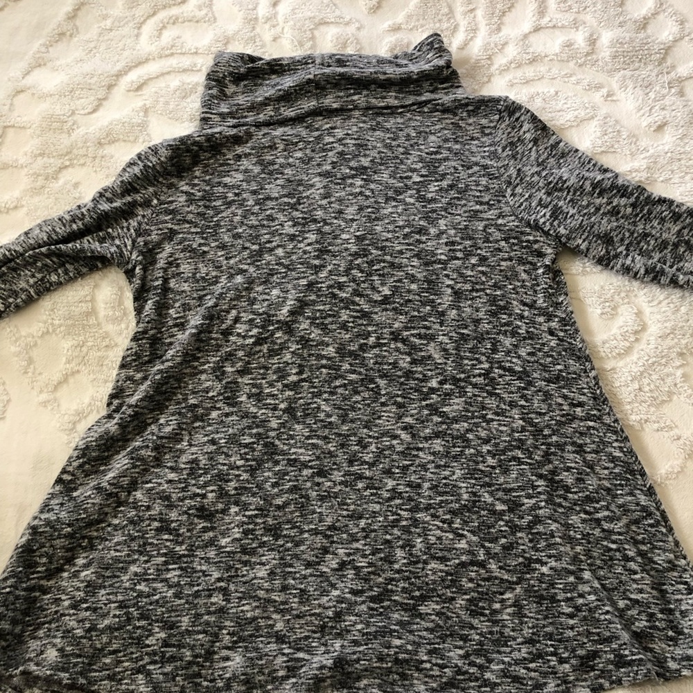 Marbled Cowl Neck Sweater
